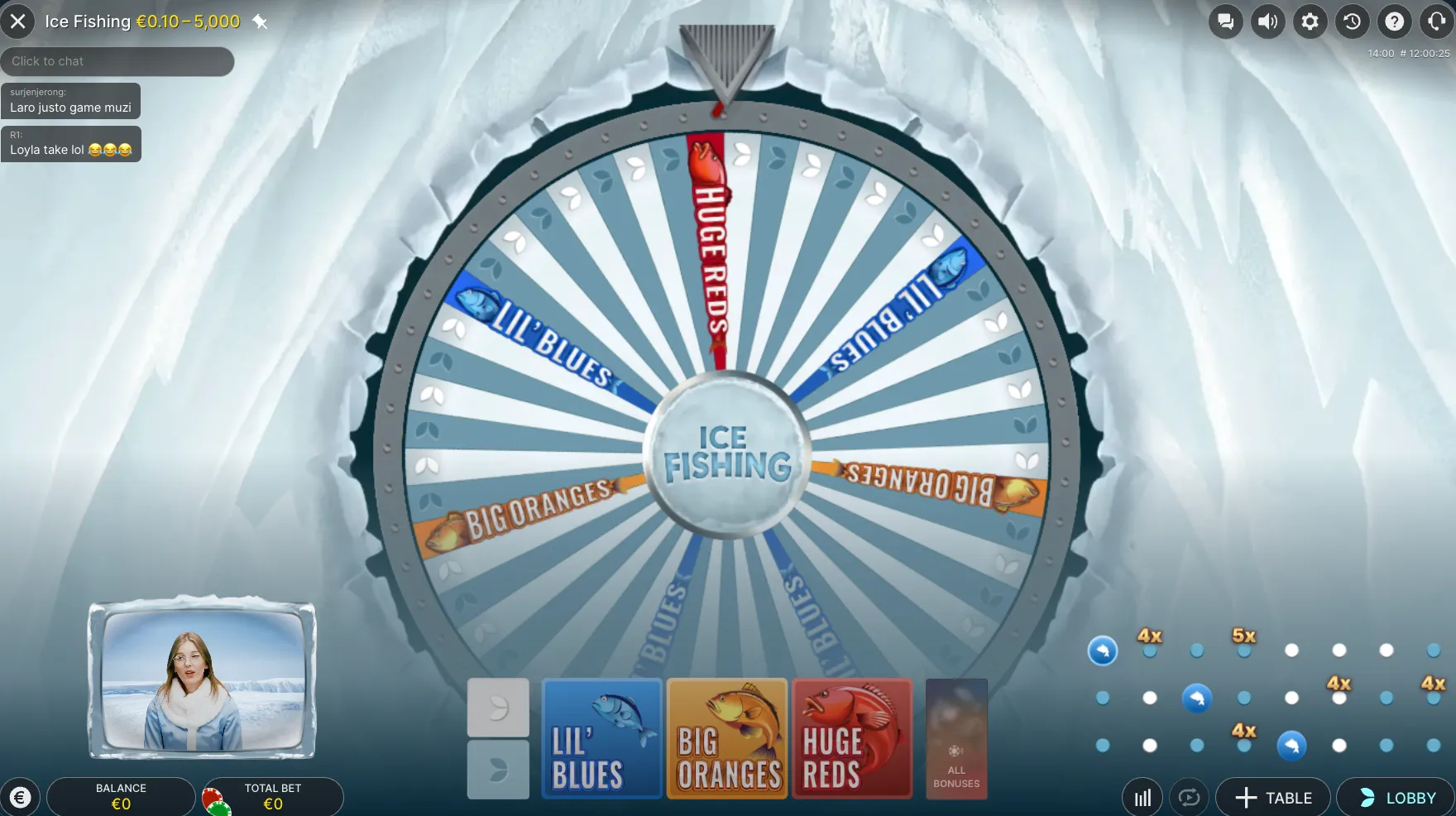 Ice Fishing demo mode
